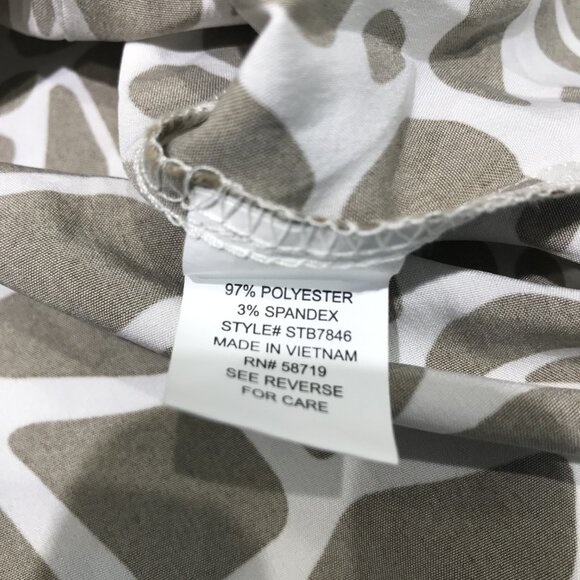 Notations Women's Animal Print Blouse M - Picture 9 of 9